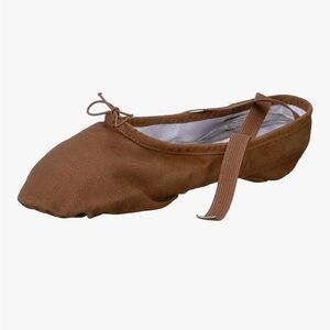 NWT BLOCH Mens Pump Canvas Ballet Shoes  9.5  Cocoa